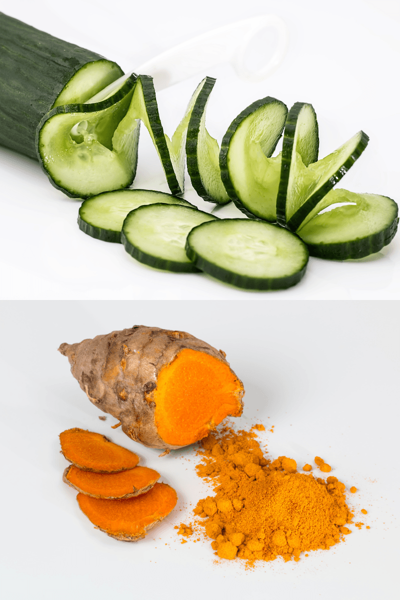 Soothing toner made with cucumber and turmeric for calming irritated skin | skincaresolutions.in