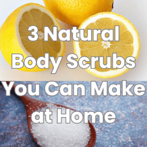 Natural Body Scrub at Home Using 3 Simple Ingredients