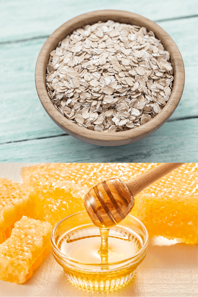 Top 5 Winter skincare DIY. Soothing winter cleanser made with oatmeal and honey to calm and hydrate dry skin | skincaresolutions.in