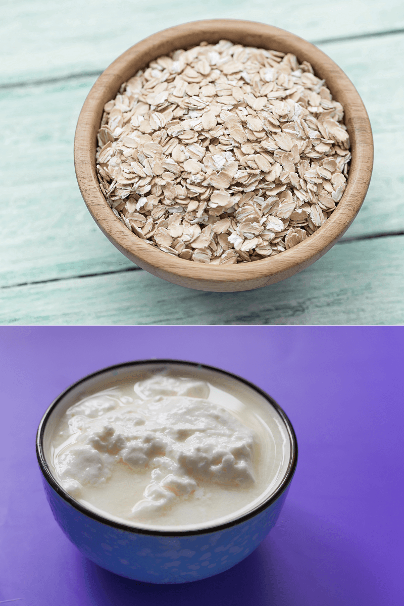 DIY mask using oatmeal and yogurt for calming irritated, acne-prone skin | skincaresolutions.in