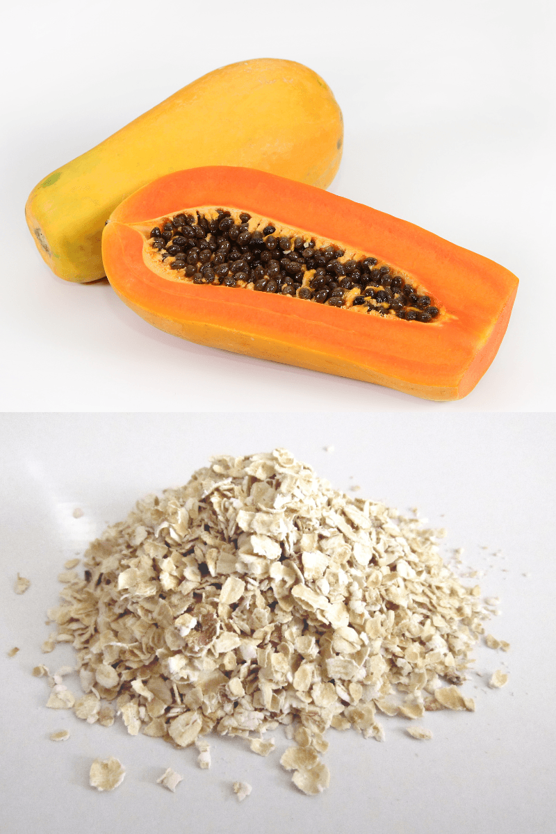 papaya and oats gentle scrub for pigmentation and dark spots | skincaresolutions.in