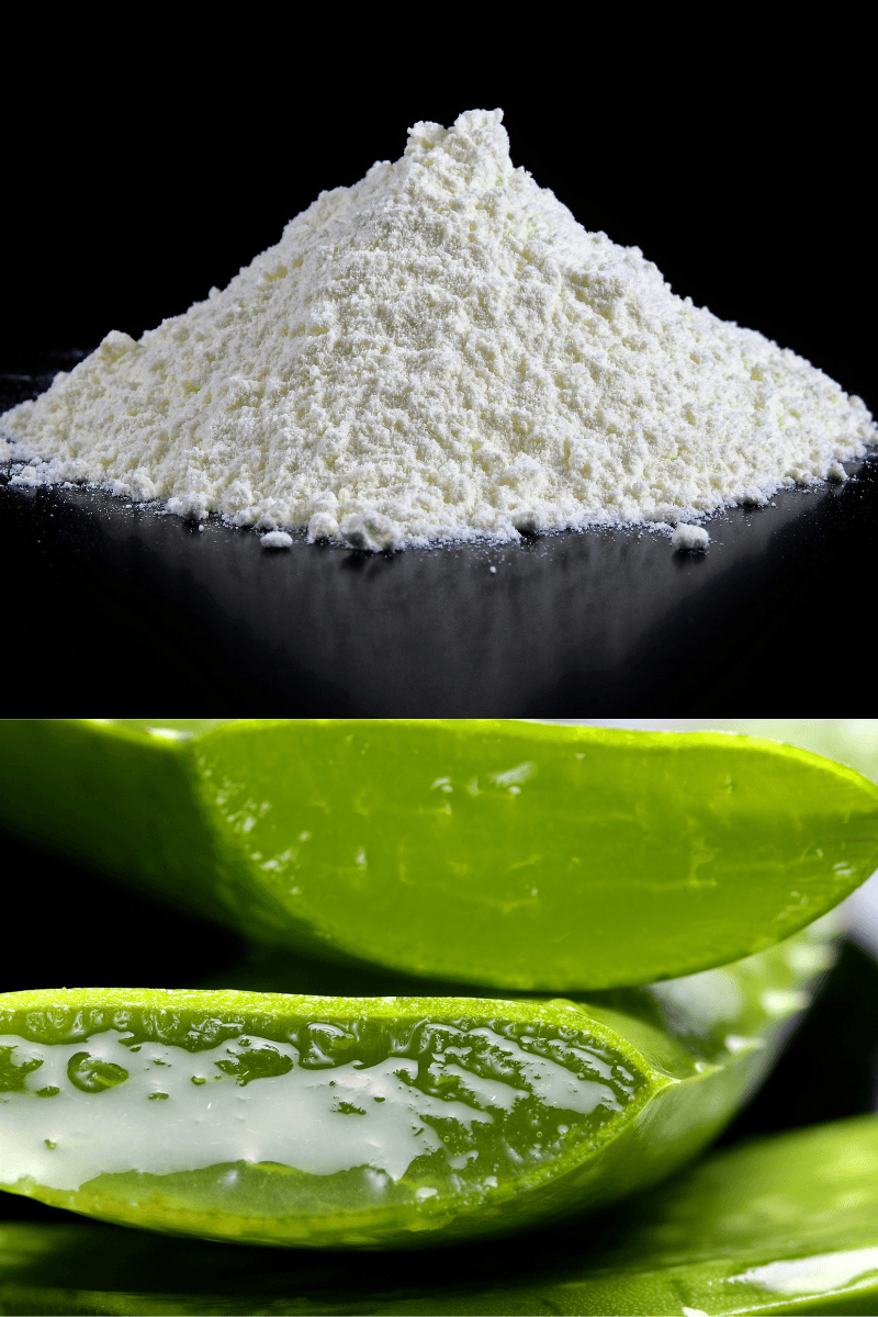Natural tan-removal face mask using rice flour and aloe vera gel | skincaresolutions.in