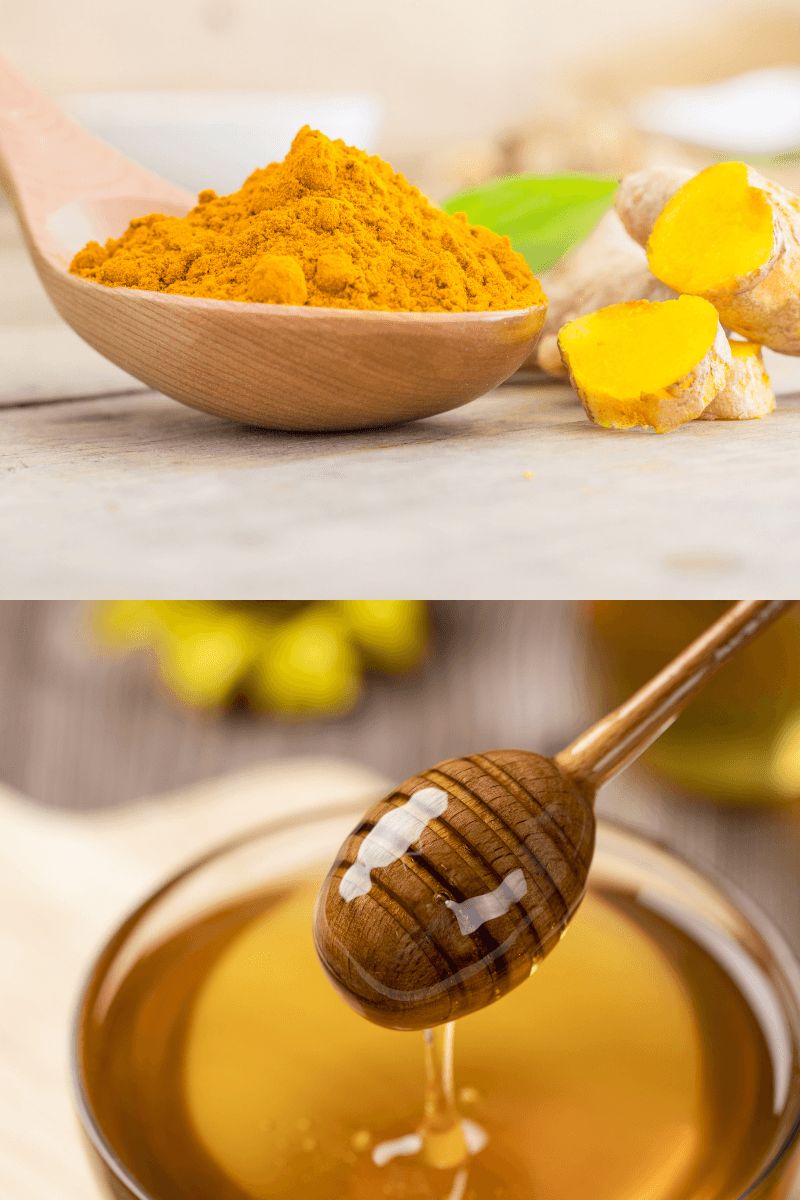 9 natural remedies for acne. Spot treatment for acne using turmeric and honey for antibacterial action | skincaresolutions.in