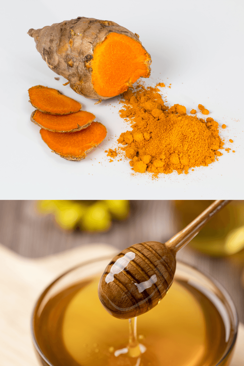  5 DIY face mask for glowing skin . Brightening face mask made with turmeric and honey for a golden glow | skincaresolutions.in