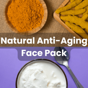 Anti-Aging Face Pack Using Turmeric & Yogurt