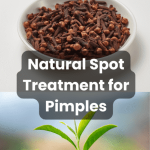 DIY Spot Treatment with Clove & Tea Tree Oil