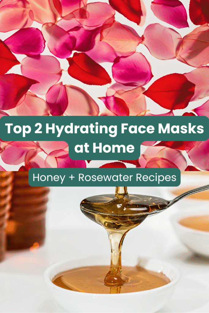 Top 2 homemade hydrating face mask recipes with honey and rosewater | skincaresolutions.in