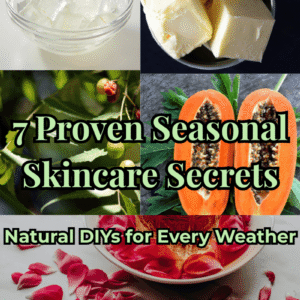 7 Proven Seasonal Skincare Secrets: Natural DIYs for Every Weather