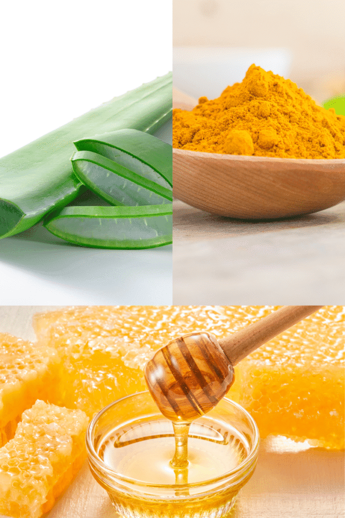 Aloe vera and turmeric honey paste as natural remedies for acne scars | skincaresolutions.in