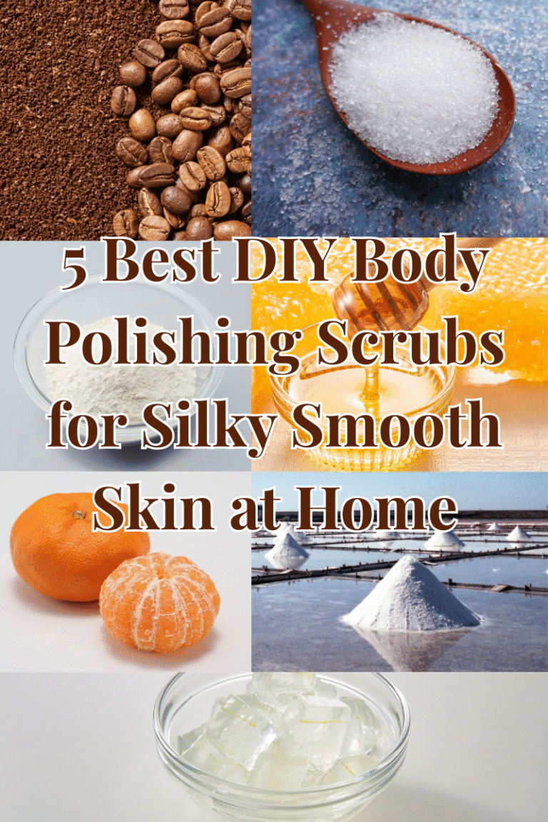 5 DIY body polishing scrubs at home made with natural ingredients like coffee, sugar, rice flour, and aloe vera